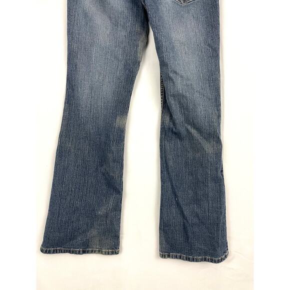 VTG Jordache Denim Blue Jeans Bootcut Women's 26" Low Rise Stretch Y2K 2000's - Picture 10 of 12